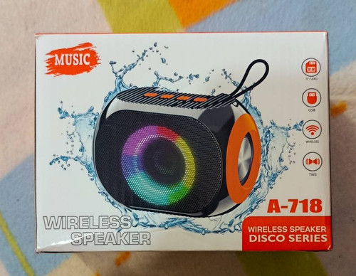 اسپیکر شارژی دیسکویی A-718